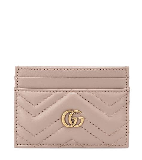 gucci dusty pink card holder